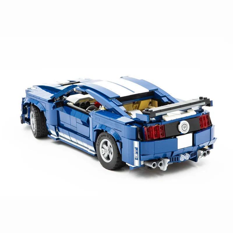 NEW MOC-10265 Mustangs Shelby GT500 Building Block Car Bricks F150 Raptor Classic Pickup Assembled Model DIY Toys Birthday Gifts - CADA BRICKS®