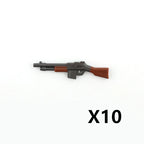 5/10 WW2 Soldier Weapons Building Block Two-color Printing Machine Rifle Submachine Sniper Guns Military Accessories Bricks C238 - CADA BRICKS®