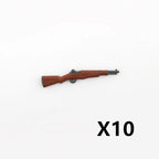 5/10 WW2 Soldier Weapons Building Block Two-color Printing Machine Rifle Submachine Sniper Guns Military Accessories Bricks C238 - CADA BRICKS®