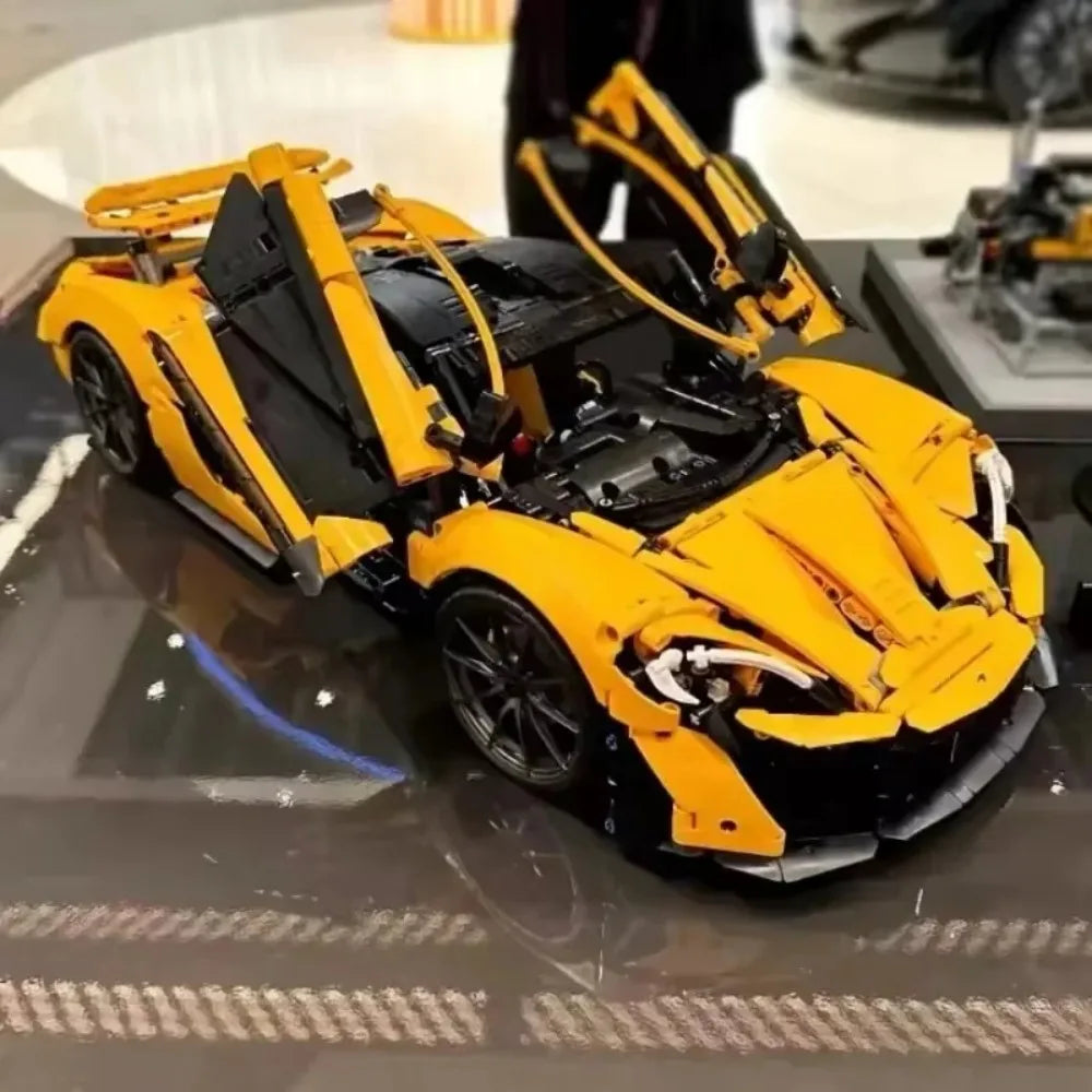 Compatible 42123 Technical Car Senna GTR Building Blocks Super Racing ...