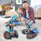 724pcs 4 in 1 City Technical Programming RC Car Robot Building Kit Stem Racing Car 6-16 Year Old Kids Bricks Toys for Boys Gifts - CADA BRICKS®
