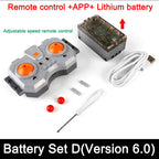 Technical Electronic Building Block MOC Refit Accessories Micro-motor RC Power Functions Parts Creative DIY Car Bricks Kids Toys - CADA BRICKS®