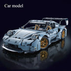 1200 PCS Technology 1:14  Supercar racing building blocks assembled brick car toy gift for boys birthday present