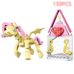 Pony War Mini Model Action Figure Kawaii Building Blocks Compatible Zoon Anime Cities Christmas Hallowmas Birthday Toys Gifts - CADA BRICKS®