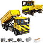 MOC 2.4G Afstandsbediening Graafmachine Kraan Lader Vrachtwagens Bouwstenen Technische Auto Blokken Technisch Model Speelgoed Voor Kind Cadeau