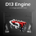 FH Truck 6X4 Tractor Heavy Duty RC Remote Control Engineering Vehicle Model Building Blocks Bricks Kits Toys Boy Christmas Gifts