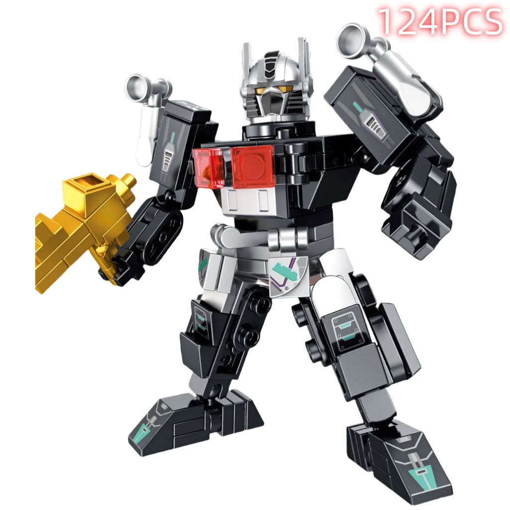 Transformation Robot Car EVA-01 Disney Building blocks Toys Truck head Alloy Edition Anime Mini Model Figures Tank Model Gifts