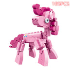 Pony War Mini Model Action Figure Kawaii Building Blocks Compatible Zoon Anime Cities Christmas Hallowmas Birthday Toys Gifts - CADA BRICKS®