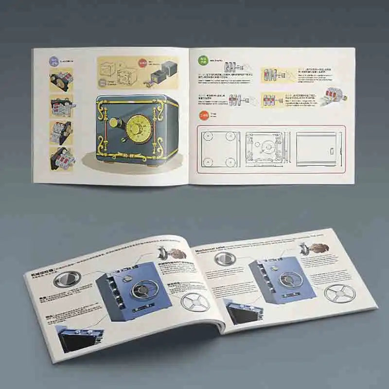 Cada 422PCS City Retro Combination Safe Building Blocks The Secret of Safe Experiment Education Bricks Toys Boys Gifts - CADA BRICKS®