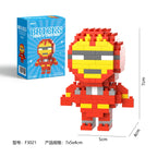 Disney Marvel Legends lega Deadpool Spider Man Building Blocks Iron Man Cartoon Character building block Toys For Children Gifts - CADA BRICKS®