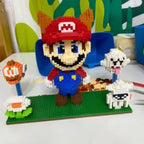 New Anime Mini Blocks Cute Cartoon Peach Luigi Building Bricks Toys for Children Present Bowser Valentine Girls Boy Juguetes - CADA BRICKS®