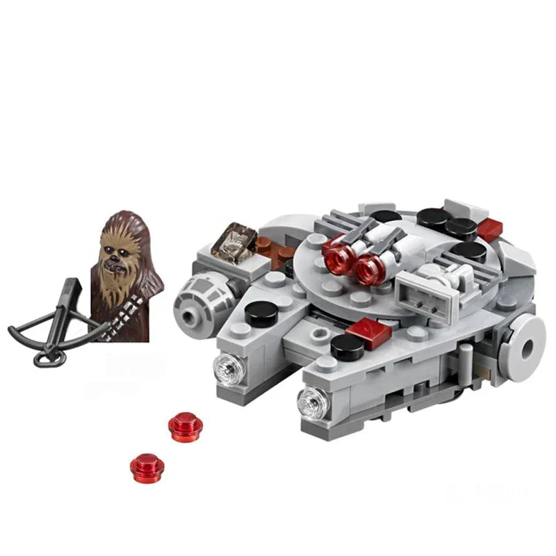 New Mini Star Ship Interconnecting Blocks Toys - Build Your Own Micro X-wing Fighter and Space Model Buidling Bricks for Kids - CADA BRICKS®