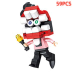 Pony War Mini Model Action Figure Kawaii Building Blocks Compatible Zoon Anime Cities Christmas Hallowmas Birthday Toys Gifts - CADA BRICKS®