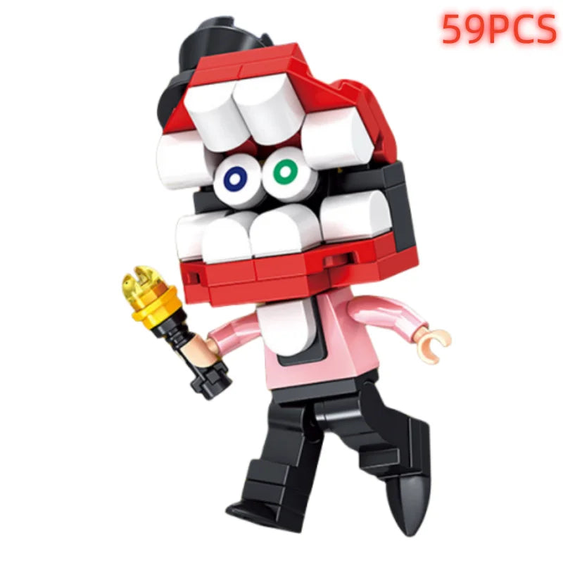 Pony War Mini Model Action Figure Kawaii Building Blocks Compatible Zoon Anime Cities Christmas Hallowmas Birthday Toys Gifts - CADA BRICKS®