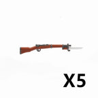 5/10 WW2 Soldier Weapons Building Block Two-color Printing Machine Rifle Submachine Sniper Guns Military Accessories Bricks C238 - CADA BRICKS®