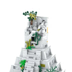 Castle Moc Byggeklosser Maya Tempel Modell Teknologi Murstein DIY Montering Magisk Gammel Gateutsikt Leker Gaver
