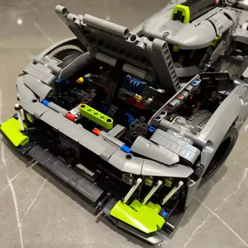 1:10 Technical 42156 1775Pcs Racing Sport Car Model Building Blocks Mechanical Speed Vehicle Supercar Brick Toys Kid Adult Gifts