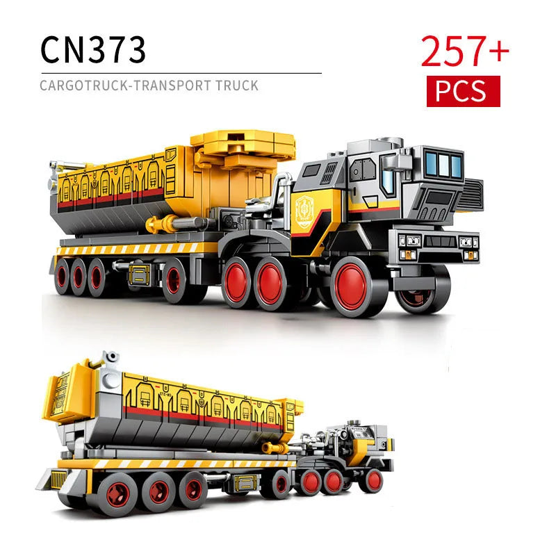 Military Model Building Block the Wandering Earth Heavy Transport Vehicle Truck 832pcs Educational Bricks Toy Boy