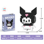 Disney Small Granular Building Model Toy Cartoon Character Stitch, SpongeBob Mini Block Toy Christmas Gift for Children - CADA BRICKS®