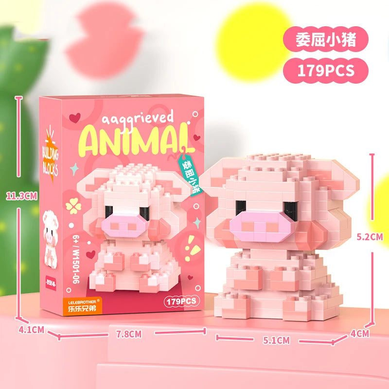 Adults Animals Micro Particle Building Blocks Toy for Children 6 to 12 Years Old Boy Birthday Gift Dog Cat Mini Bricks Girl Toys - CADA BRICKS®