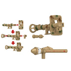 WW2 Militaire Duitse Wapen Bouwstenen Soldaten Actie Figuren Anti Tank Raketwerper IJzeren Vuist 60 MOC Speelgoed Bouwstenen N6001