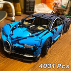 2025 NEW 4031PCS compatible with 42083 blue sports car model building blocks, car racing assembly, boys' supercars, adult gifts