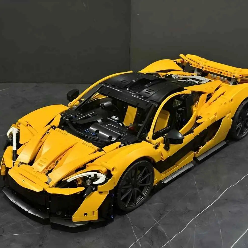 3800PCS Supercar Building Kit Collector's Sports Car Model with Opening Doors Engine for Adults Advanced Engineering Display Set