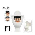 New KDL SWAT Skibidi Toilet Man Figures Anime Block Toys TvMan Titan Cameraman Speakerman Bricks Model Toy For Kid Birthday Gift - CADA BRICKS®