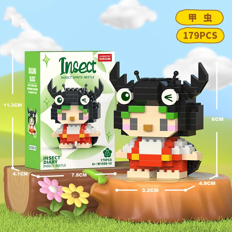 Cat Micro Diamond Small Particles Assembled Building Blocks Animals Mini Brock Building Construction Toys for Kids Boys  9 to 12 - CADA BRICKS®