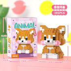 Adults Animals Micro Particle Building Blocks Toy for Children 6 to 12 Years Old Boy Birthday Gift Dog Cat Mini Bricks Girl Toys - CADA BRICKS®