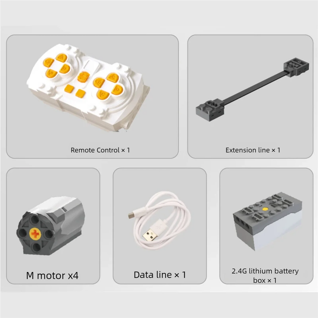 Original Multi-Axis Robotic Arm Building Blocks, Programmable via Smartphone, Remote Control, for Interactive STEM Learning
