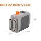 MOC High-tech 4 Speed Gearbox Model Building Block 8883 M Motor Power Functions Building Blocks 8881 AA Battery Case Toys Gift