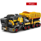 Military Model Building Block the Wandering Earth Heavy Transport Vehicle Truck 832pcs Educational Bricks Toy Boy