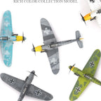 Fighter Assemble Fighter Assemble Blocks Airplane Model Hurricane Fighter Airplane Building Model 4D Diy Plastic