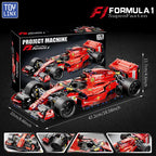F1 RC Race Cars 1163PCS Building Sets MOC Remote Control Building Blocks Cool Collectible Model Car Kits Building Toys - CADA BRICKS®