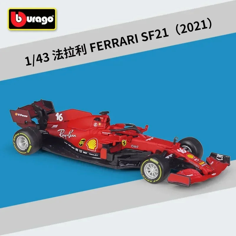 1:43 Scale 2022 Alfa Romeo F1 Team ORLEN C42 Technical Racing Car Building Block Formula 1 Model Vehicle Bricks Construction Toys For Gifts