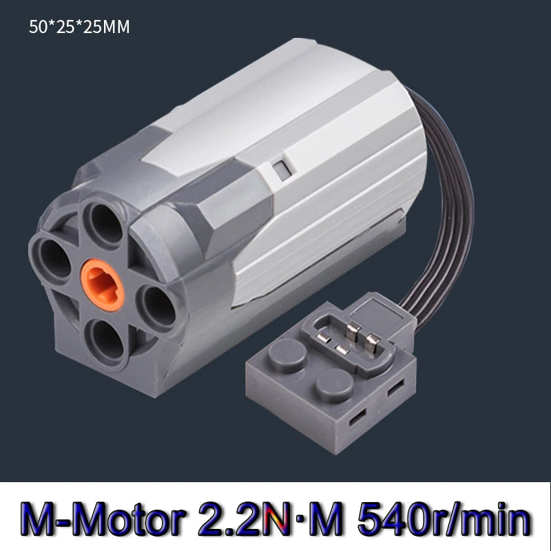 Technical Electronic Building Block MOC Refit Accessories Micro-motor RC Power Functions Parts Creative DIY Car Bricks Kids Toys - CADA BRICKS®