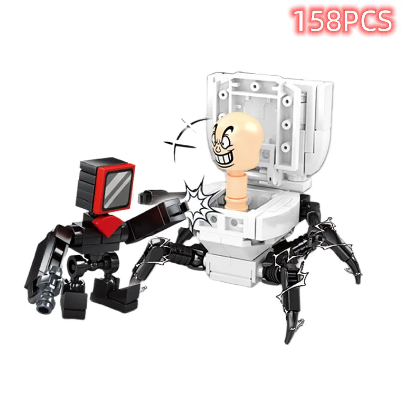 Pony War Mini Model Action Figure Kawaii Building Blocks Compatible Zoon Anime Cities Christmas Hallowmas Birthday Toys Gifts - CADA BRICKS®