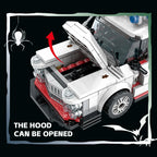 Creative Ghostbusters ECTO-1 Vehicle Technical Building Blocks Racing Car Model Car Assembly Bricks Toys for Kids Adult gifts