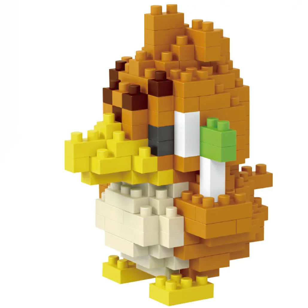 DIY Pokemon Blocks Small Cartoon Mini Building Block Pikachu Charizard Eevee Mewtwo Anime Assemble Action Model Dolls Toys