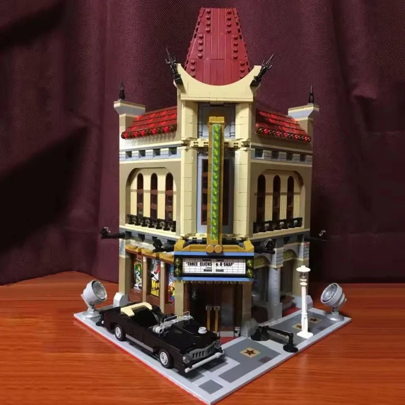 Creatoring Expert Brick Bank Detective's Assembly Square Model MOC Street View  Building Blocks Toys 10255 10251 10211 10185 - CADA BRICKS®