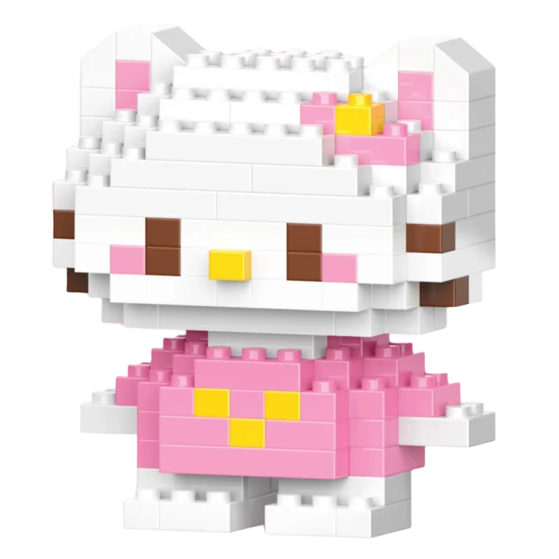 Disney Stitch Mickey Anime Anime Blocks Kuromi My Melody Diseney Cinnamoroll Mouse Building Blocks Doll Toy Kids Birthday Gift - CADA BRICKS®