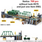 Military ww2 Cannon Assault Armored Vehicle Battle Tank Car Truck Army Weapon Building Blocks Sets Model King Kids Toys Gift