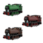 Popular Anime Train Model MOC Building Bricks 0-6-0ST Tank Engine Modular Technology Gifts Holiday Assemble Children Toys Suit - CADA BRICKS®