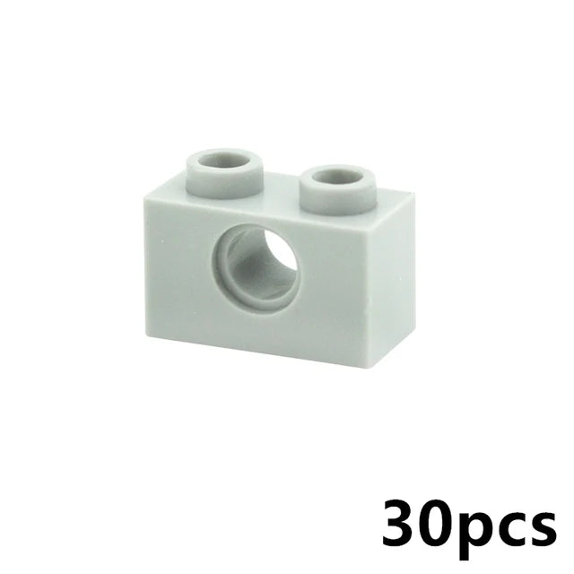 Technical Building Block MOC Combination Studded Long Beam with Hole Thick Bricks Compatible 3703 32018 3895 2730 3894 3701 3700 - CADA BRICKS®