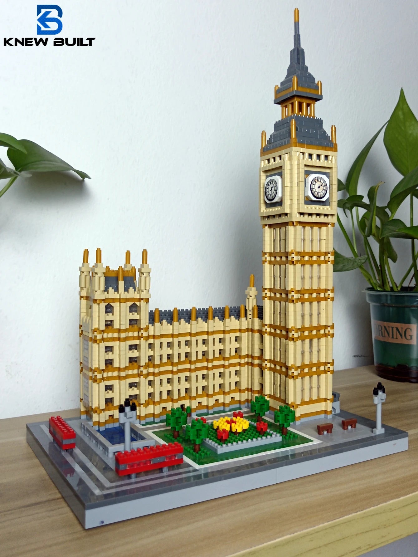 Famous Big Ben Micro Mini Building Blocks Crafted Replica, Leisure and Entertainment Toys Adult Construction Bricks Decoration
