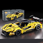 2025 New RS12 Mechanical Sports Car Building Blocks Set 1200pcs Scale 1:14 Racing Car Model Kit Kids Adults Gift Toys Collection