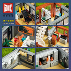 EN STOCK MOC Idée Construction Maison Cullen Blocs de Construction Modèle Villa Hawke Briques Jouets d'Assemblage pour Enfants Ensemble Cadeau