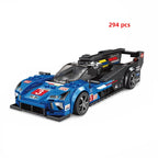 Moc Speed Champion Technical Car City Vehicle Racing Car Building Blocks Sports Car Garage Carro Rennau Voiture Creative Toys - CADA BRICKS®