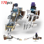 New MOC Movie Space War Platoon Attack Building Blocks Set Destroyer Robot and Imperial Troop Transport Bricks Toys For Children - CADA BRICKS®